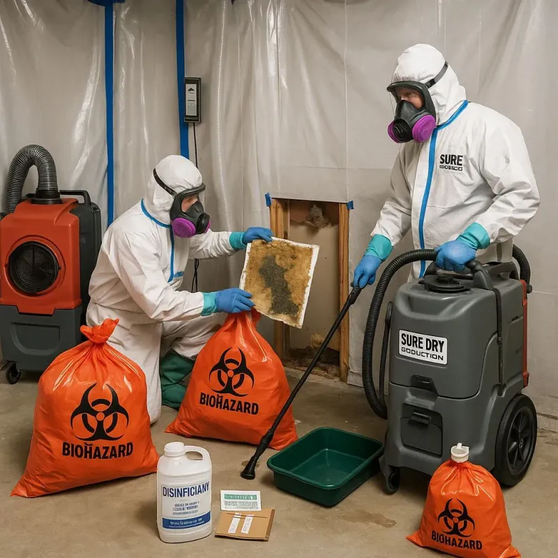 Contaminated Water Handling Protocols process in Fayette County, TX