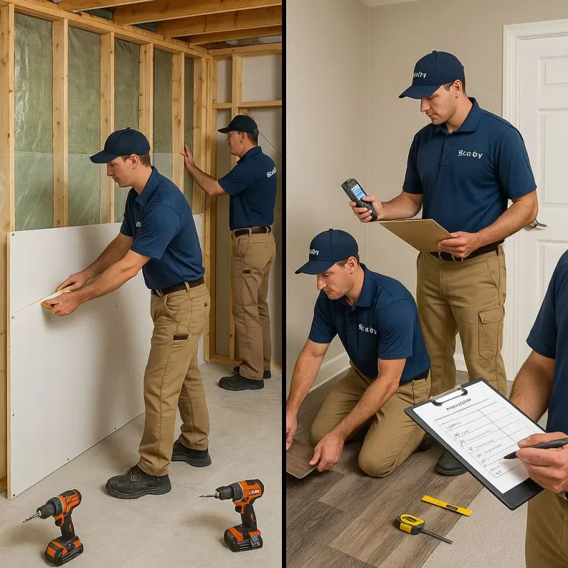 Repairs and Reconstruction process in Fayette County, TX